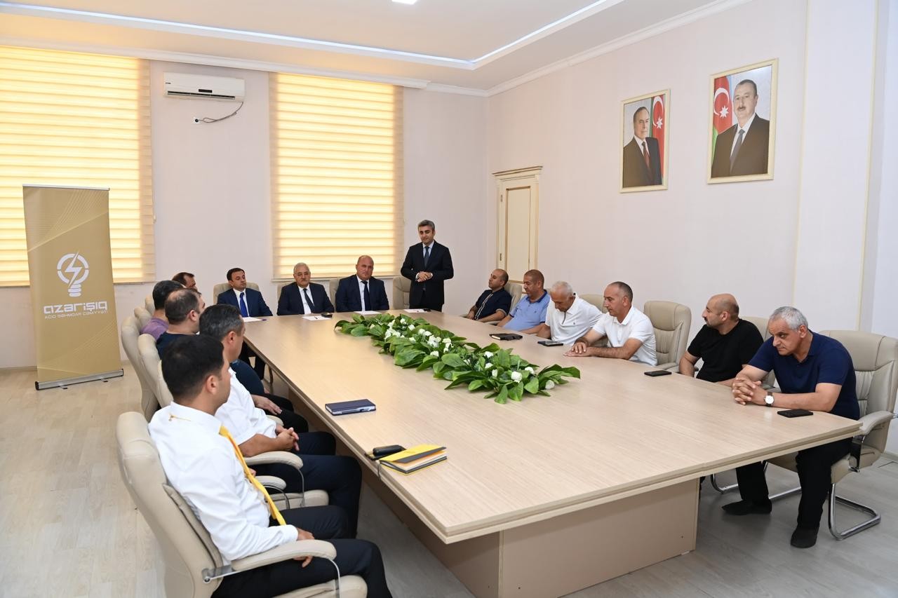 “Azərişıq” nümayəndələri Ağdamda fermer və sahibkarlarla görüşdü - FOTOLAR